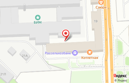 Акцент на проспекте Ленина на карте