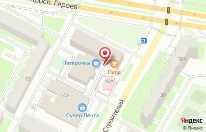 Норд на проспекте Героев на карте