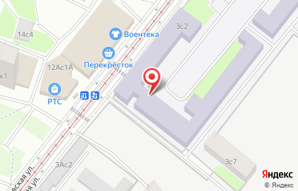 Вумо на Волочаевской улице, 3 стр 2 на карте