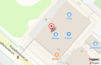 Банкомат Открытие на Корабельной улице в Нижнекамске на карте
