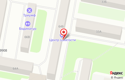 Центр занятости населения г. Воркуты на карте