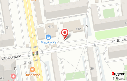 Автостоянка в Новосибирске на карте