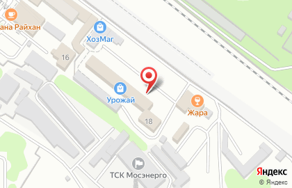 Магазин овощей, орехов и сухофруктов на Железнодорожной улице на карте