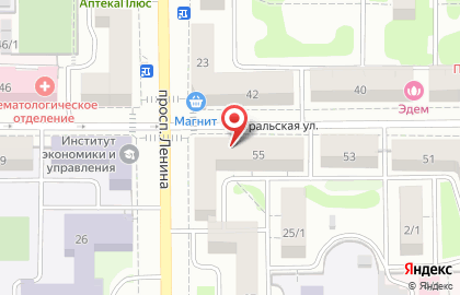 Сервисный центр Связь-Сервис в Ленинском районе на карте