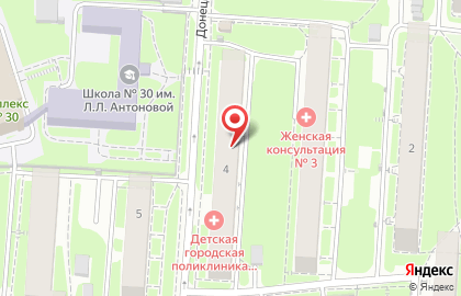 Доктор Плюс на улице Донецкая на карте