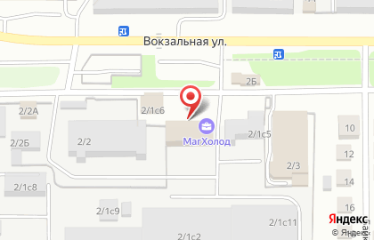 Торговый дом Урал на Вокзальной улице на карте