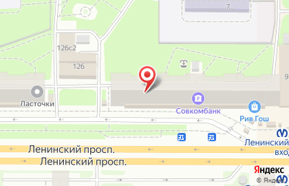 Магазин одежды oodji на Ленинском проспекте на карте