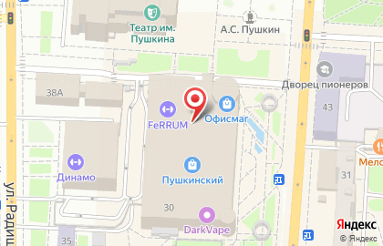 Бетховен на улице Ленина на карте