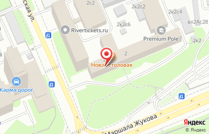 Сервисный центр Notebook Republic на проспекте Маршала Жукова на карте