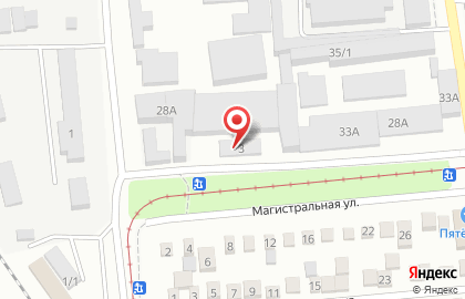 Оптовая компания Здравсервис Юг на Магистральной улице, д 3 на карте