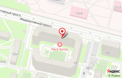 Ветеринарный центр Любимчик в Новогиреево на карте