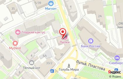 Микрофинансовая организация Финансовый двор, КПК на карте