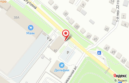 Супермаркет Магнит в Белгороде на карте