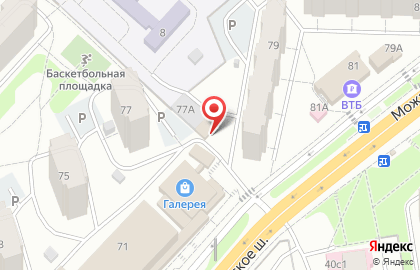 Салон красоты София на Можайском шоссе на карте