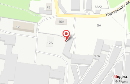 Торгово-сервисная компания Полаир на Кирзаводской улице на карте