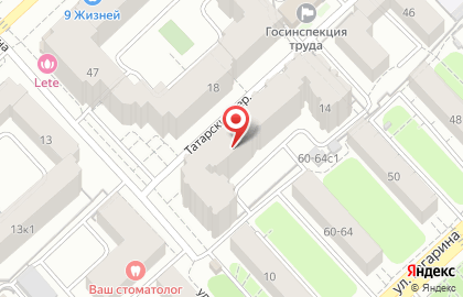 Рязанский НИИ психологии и методологии образования на улице Пушкина на карте
