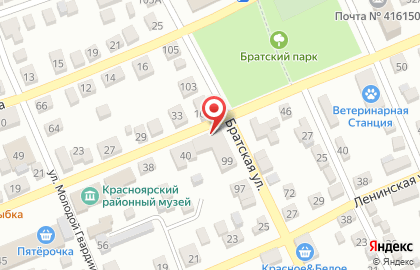 Торговая компания на Братской улице на карте