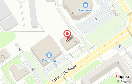 Школа танцев Тема на карте