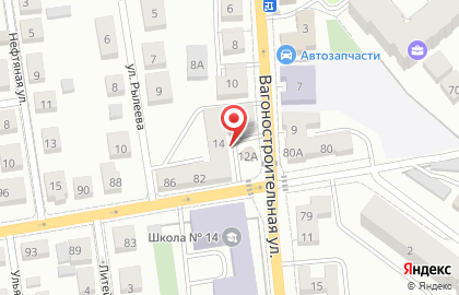 Автомагазин в Калининграде на карте