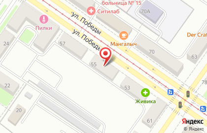 Оптово-розничный магазин спецодежды Спецпошив в Орджоникидзевском районе на карте