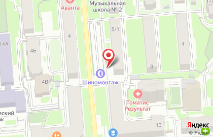 Киоск по продаже печатной продукции на улице Римского-Корсакова на карте