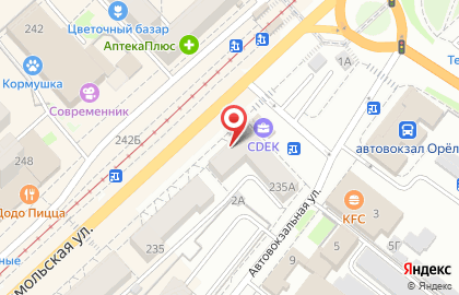 Заводской бар Брянскпиво в Заводском районе на карте