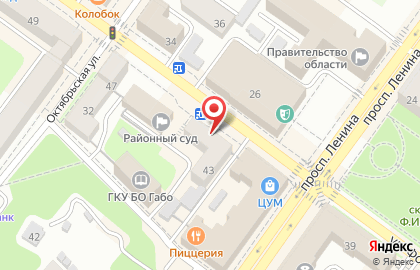 Парикмахерская Юлия в Советском районе на карте