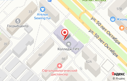 Всероссийская детская спортивная школа FD на карте