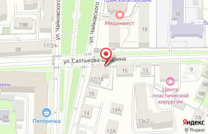 Сырная лавка Хлеб да сыр на улице Салтыкова-Щедрина на карте