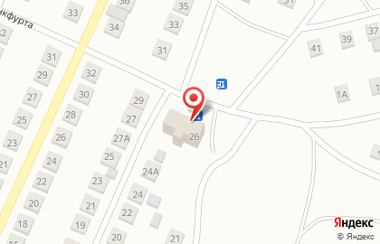 Торговый центр Ринг в Оренбурге на карте