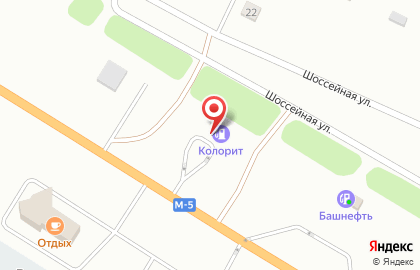 АГЗС Колорит в Оренбурге на карте