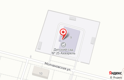 Акварель в Кирове на карте