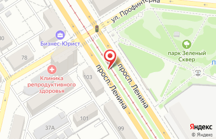 Паркет Холл на проспекте Ленина на карте
