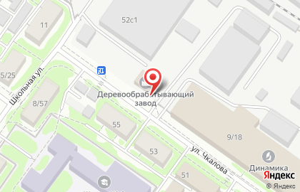 Служба заказа легкового транспорта Регион на улице Чкалова на карте