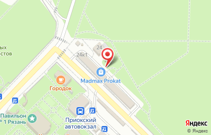 Madmax Prokat на Окском проезде на карте