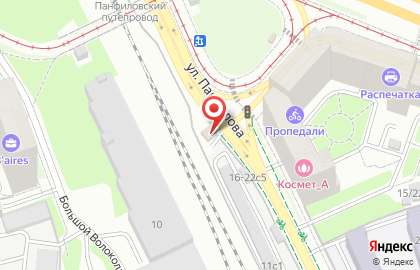 Автосервис Сокол на улице Панфилова на карте