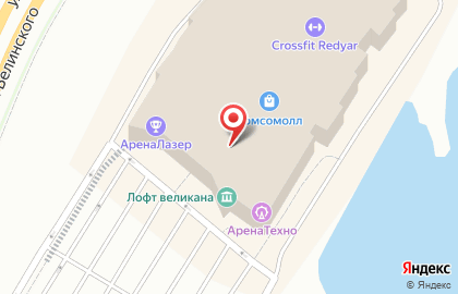 Банкомат СДМ-банк на улице Белинского на карте