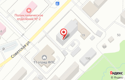 Ростелеком для дома на Советской улице на карте