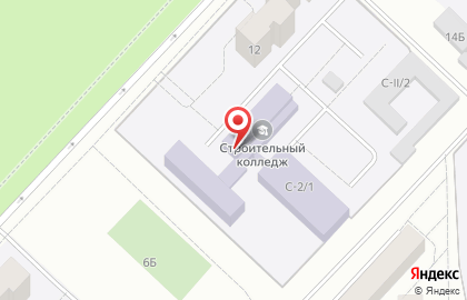 Камский строительный колледж им. Е.Н. Батенчука в Набережных Челнах на карте