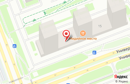Строительная компания Дск-1 на Университетской улице на карте