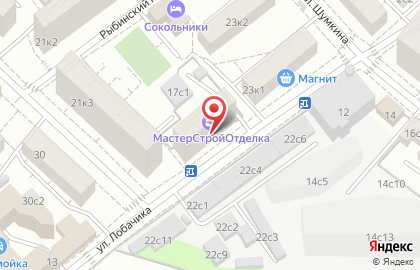 Компания ГофраЮнион на улице Лобачика на карте