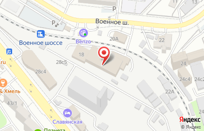 Рустехпром в Первореченском районе на карте