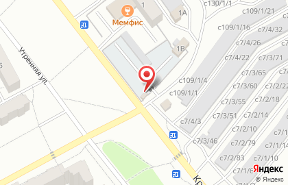 Автостоянка в Кемерово на карте