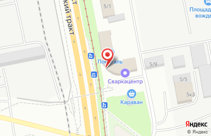 Торгово-производственная компания Мапеи на Свердловском тракте на карте