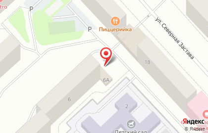 Вектор в Североморске на карте