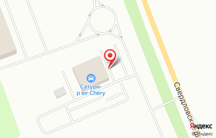 Автоцентр Сатурн-р-авто в Екатеринбурге на карте