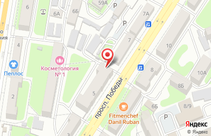 Евроломбард в Центральном районе на карте