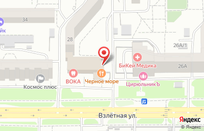 Мужской клуб Шпилька в Советском районе на карте