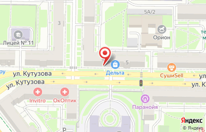 Магазин хлебобулочных изделий Хозяюшка на карте