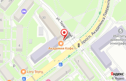 Кофейня Академия Кофе на Морском проспекте на карте